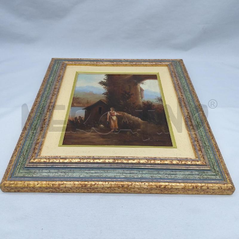 QUADRO OLIO SU TAVOLO CASOLARE CONTADINELLA | Mercatino dell'Usato San maurizio canavese 4