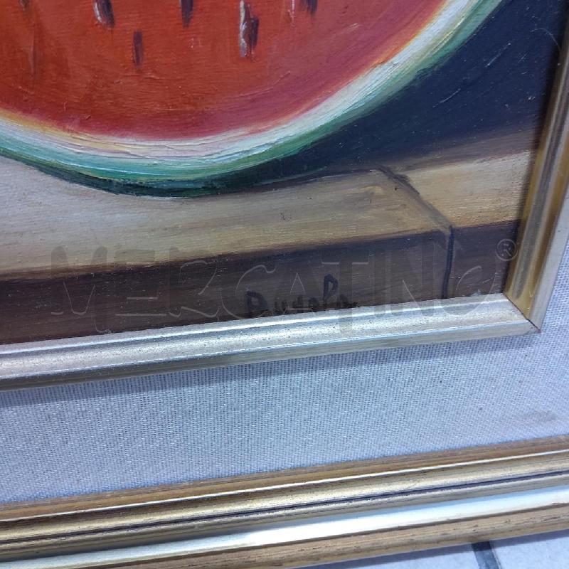 QUADRO OLIO SU TAVOO NATURA MORTA FRUTTA | Mercatino dell'Usato San maurizio canavese 3
