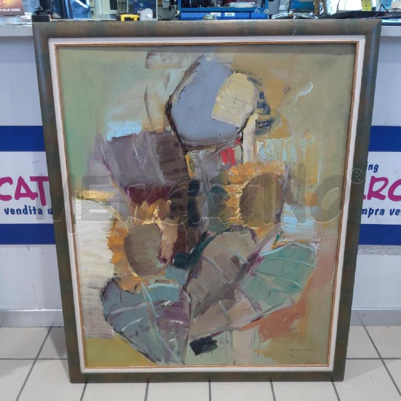 QUADRO OLIO SU TELA GIRASOLI | Mercatino dell'Usato San maurizio canavese 1