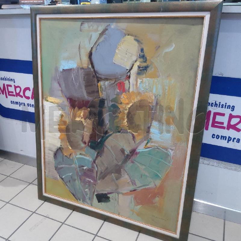 QUADRO OLIO SU TELA GIRASOLI | Mercatino dell'Usato San maurizio canavese 4