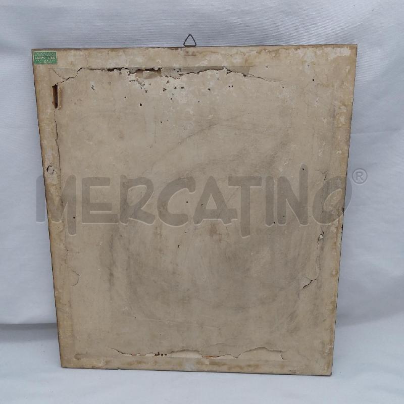 QUADRO ORFEO TAMBURI INCISIONE ACQUERELLATA DONNA PARCO | Mercatino dell'Usato San maurizio canavese 4