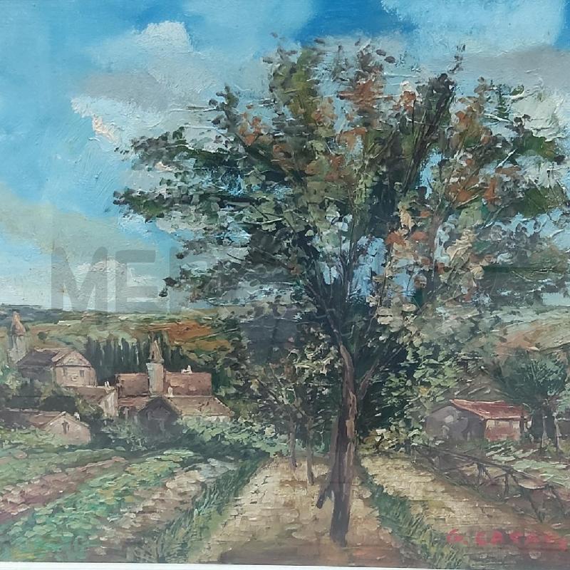 QUADRO ORTI 50 X 70 OLIO CASATI | Mercatino dell'Usato San maurizio canavese 2