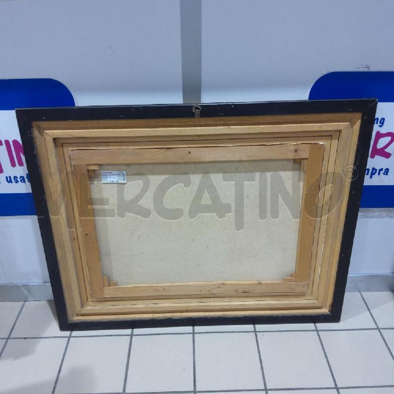 QUADRO PAESAGGIO CASE INNEVATA CORN DORATA | Mercatino dell'Usato San maurizio canavese 4