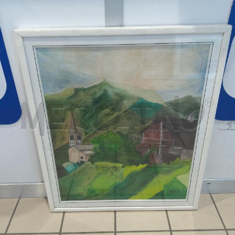 QUADRO PAESAGGIO COLLINE VERDI RBA90 | Mercatino dell'Usato San maurizio canavese 1