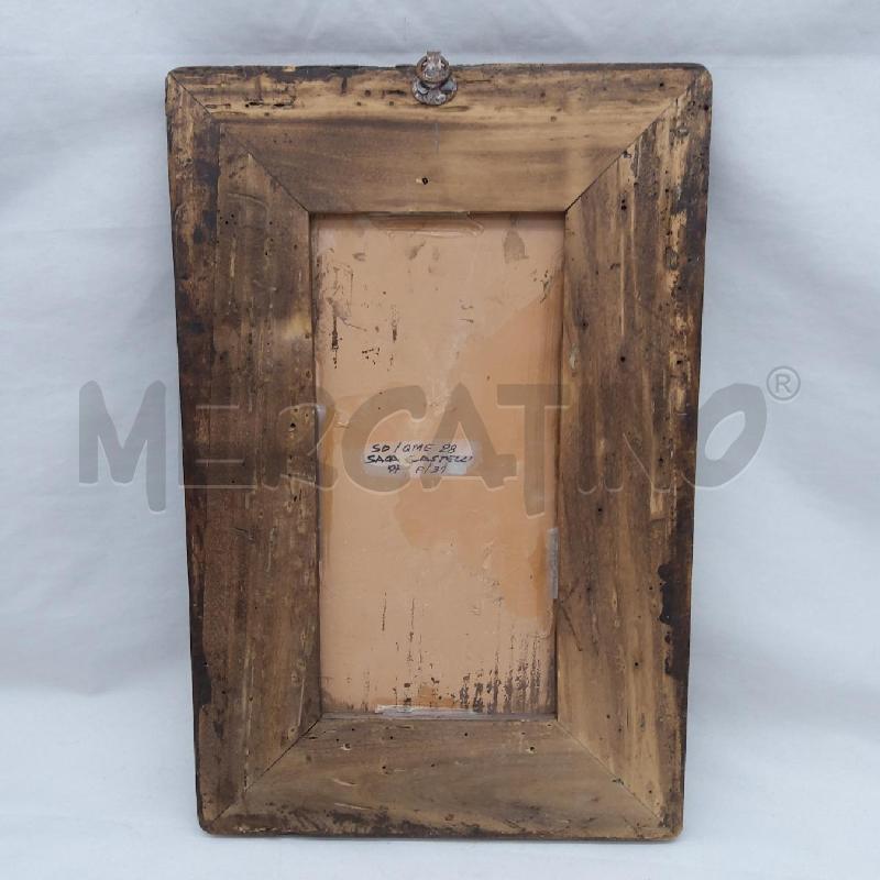 QUADRO PIASTRELLA IL FARMACISTA CORNICE LEGNO | Mercatino dell'Usato San maurizio canavese 4