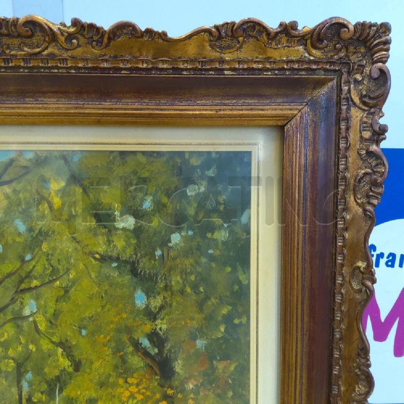 QUADRO R. GIULIETTI IL CANALE OLIO 50 X 70  | Mercatino dell'Usato San maurizio canavese 3