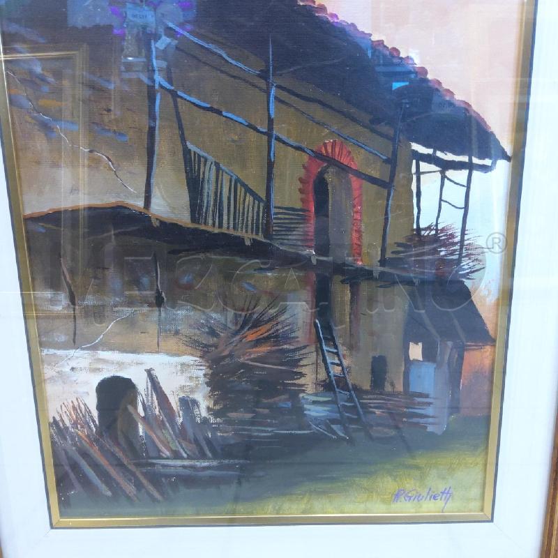 QUADRO R. GIULIETTI MONASTEROLO 30 X 40 | Mercatino dell'Usato San maurizio canavese 2