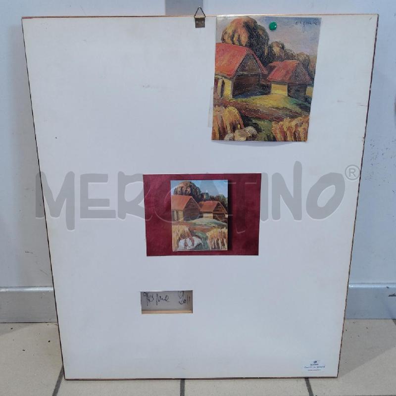 QUADRO RIPRODUZIONE BAITE CON GRANO | Mercatino dell'Usato San maurizio canavese 4