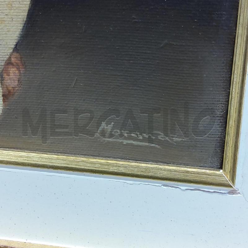 QUADRO RIPRODUZIONE BAMBINO INGINOCCHIATO CORNICE DORATA | Mercatino dell'Usato San maurizio canavese 3