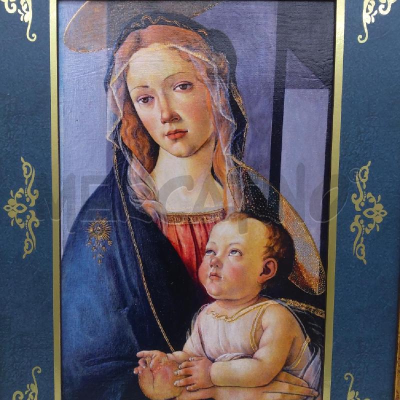 QUADRO RIPRODUZIONE MADONNA CON BAMBINO  | Mercatino dell'Usato San maurizio canavese 2