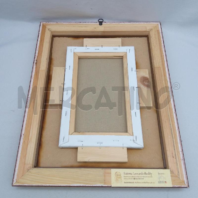 QUADRO RIPRODUZIONE MADONNA CON BAMBINO  | Mercatino dell'Usato San maurizio canavese 4