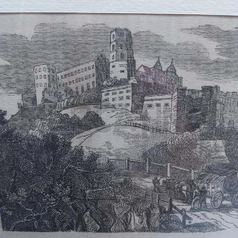 QUADRO SILOGRAFIA CHATEAU DE HEIDELBERG+CERTI CASS 141 | Mercatino dell'Usato San maurizio canavese 3