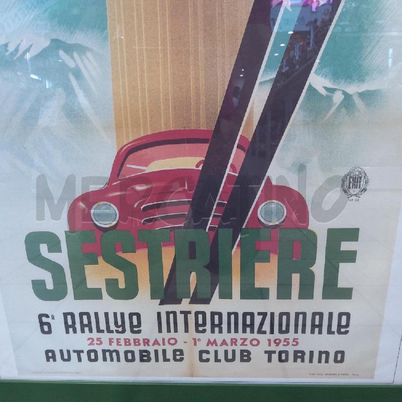 QUADRO STAMPA SESTRIERE 6 RALLY INTERNAZIONALE | Mercatino dell'Usato San maurizio canavese 2