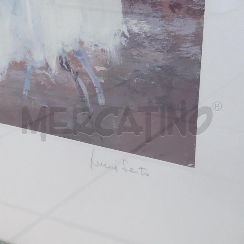 QUADRO STAMPA TAVOLINO NEL VERDE | Mercatino dell'Usato San maurizio canavese 3