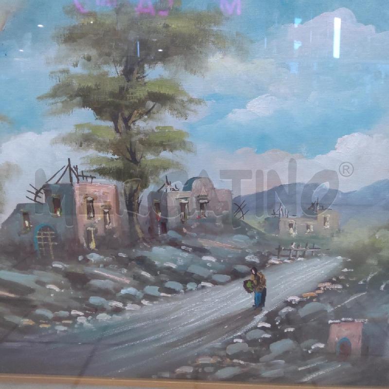 QUADRO STRADA CON CASE DIROCCATE F. PINTO | Mercatino dell'Usato San maurizio canavese 4