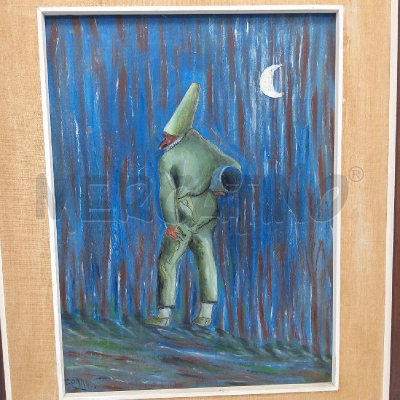 QUADRO SU TAVOLA 30X40 PULCINELLA | Mercatino dell'Usato San maurizio canavese 2