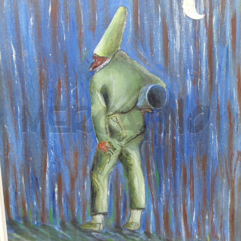 QUADRO SU TAVOLA 30X40 PULCINELLA | Mercatino dell'Usato San maurizio canavese 4