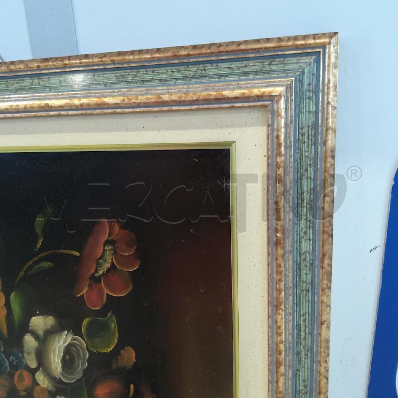 QUADRO VASO FIORI CORN DORATA | Mercatino dell'Usato San maurizio canavese 3