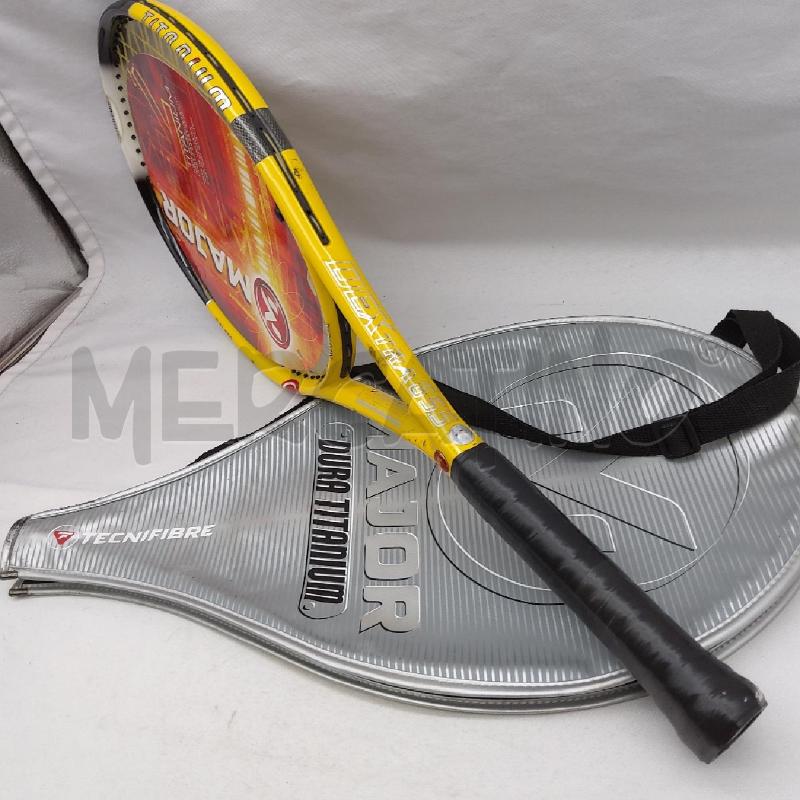 RACCHETTA TENNIS MAJOR TITANIUM+CUSTODIA SP | Mercatino dell'Usato San maurizio canavese 5