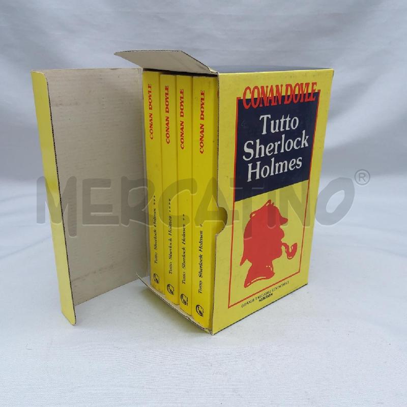RACCOLTA 4 VOLUMI CONAN DOYLE TUTTO SHERLOCK HOLMES | Mercatino dell'Usato San maurizio canavese 1