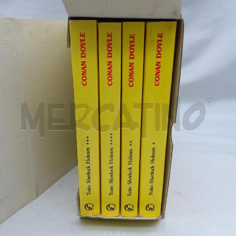 RACCOLTA 4 VOLUMI CONAN DOYLE TUTTO SHERLOCK HOLMES | Mercatino dell'Usato San maurizio canavese 2