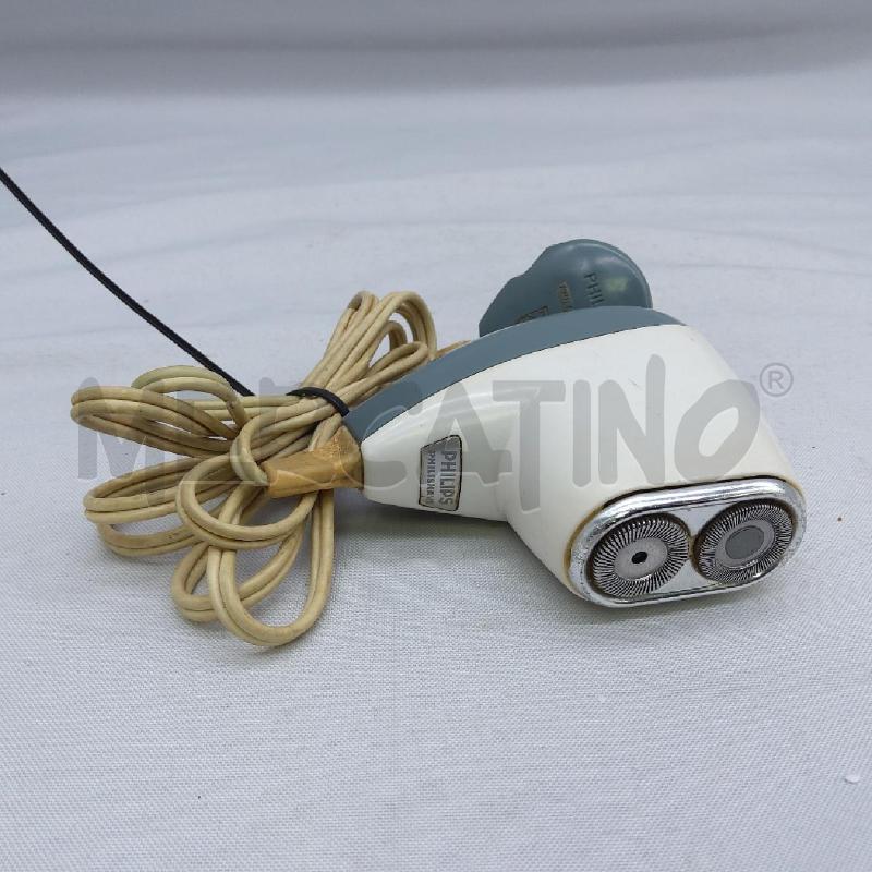 RASOIO ELETTRICO VECCHIO PHILIPS BCO GRIGIO | Mercatino dell'Usato San maurizio canavese 3