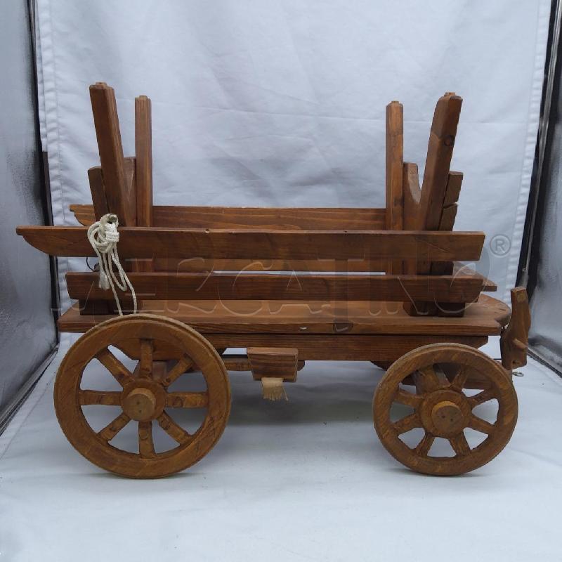 RIPRODUZIONE CARRO DA FIENO IN LEGNO | Mercatino dell'Usato San maurizio canavese 3