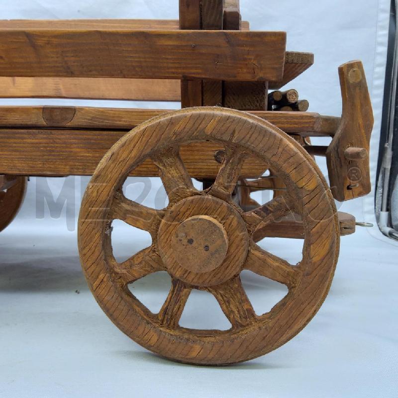 RIPRODUZIONE CARRO DA FIENO IN LEGNO | Mercatino dell'Usato San maurizio canavese 4