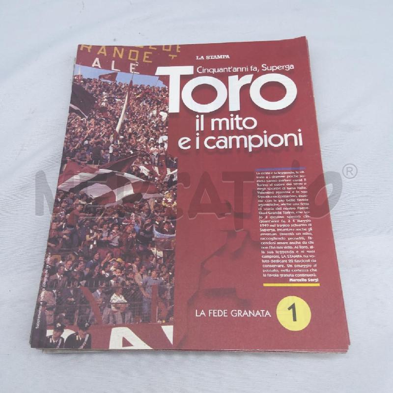 RIVISTA TORINO LA FEDE GRANATA 22 VOLUMI | Mercatino dell'Usato San maurizio canavese 1