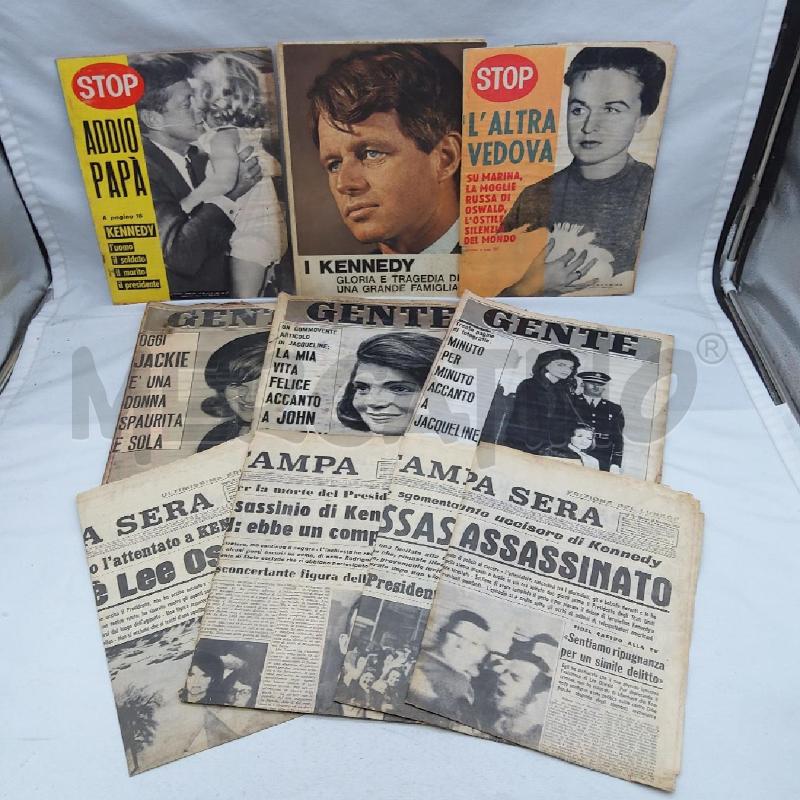 RIVISTE BLOCCO NOV 1963 ASSASSINIO KENNEDY | Mercatino dell'Usato San maurizio canavese 1