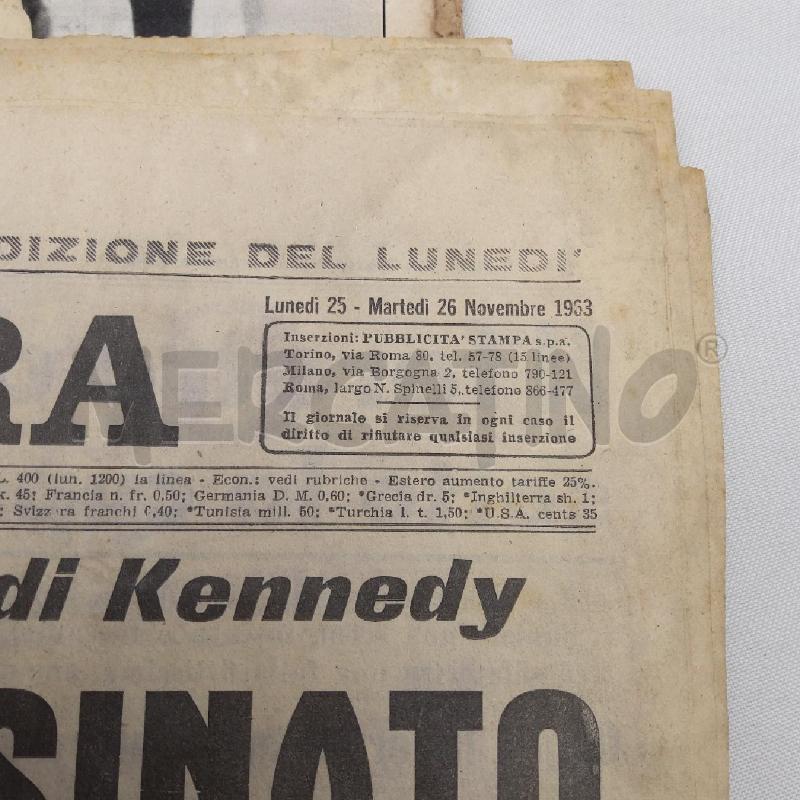 RIVISTE BLOCCO NOV 1963 ASSASSINIO KENNEDY | Mercatino dell'Usato San maurizio canavese 2
