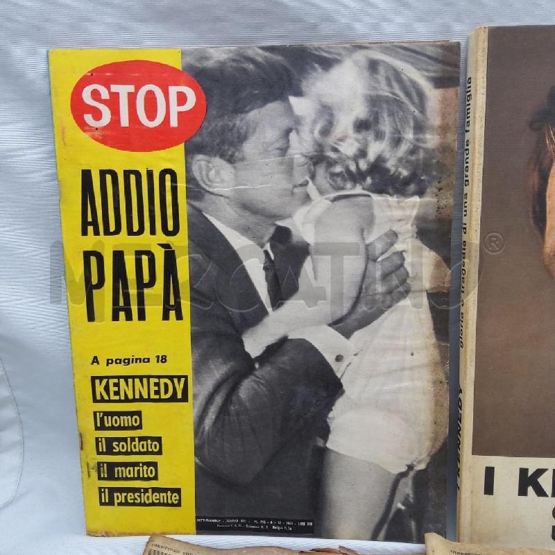 RIVISTE BLOCCO NOV 1963 ASSASSINIO KENNEDY | Mercatino dell'Usato San maurizio canavese 4