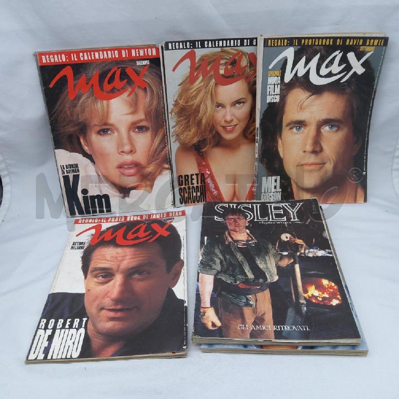 RIVISTE MAX VINTAGE PZ. 9 1989/1990 | Mercatino dell'Usato San maurizio canavese 3