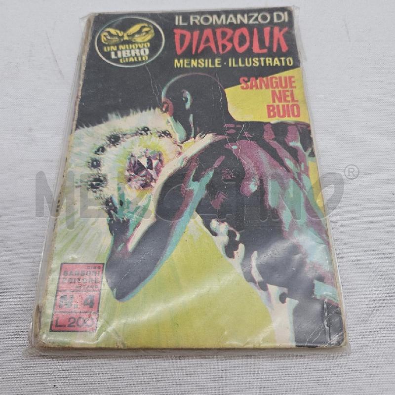 ROMANZO DIABOLIK N 4 | Mercatino dell'Usato San maurizio canavese 1