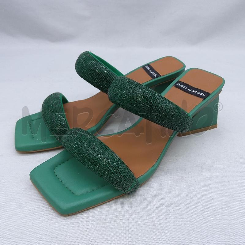 SABOT ANGEL ALARCON SC1 VERDE CON STRASS  | Mercatino dell'Usato San maurizio canavese 1