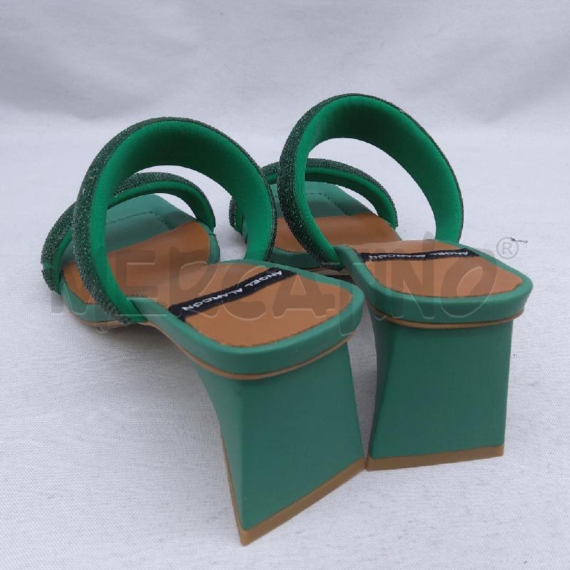SABOT ANGEL ALARCON SC1 VERDE CON STRASS  | Mercatino dell'Usato San maurizio canavese 4