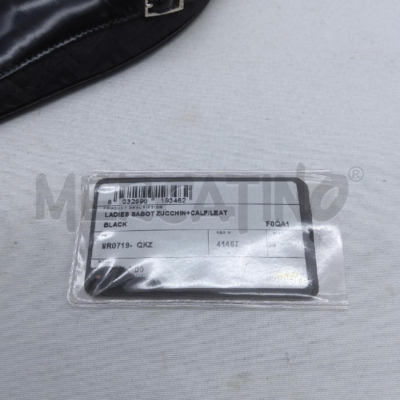 SABOT FENDI SC1 CALF/LEAT BLACK  | Mercatino dell'Usato San maurizio canavese 2
