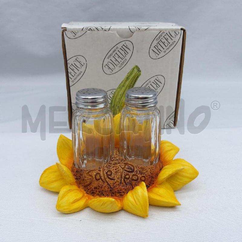 SALE E PEPE ARTEFICE GIRASOLI + SCATOLA | Mercatino dell'Usato San maurizio canavese 1