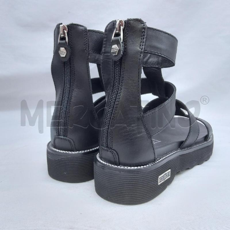 SANDALI DONNA CULT SC1 ZIGGY 3290 PELLE NERA  | Mercatino dell'Usato San maurizio canavese 4