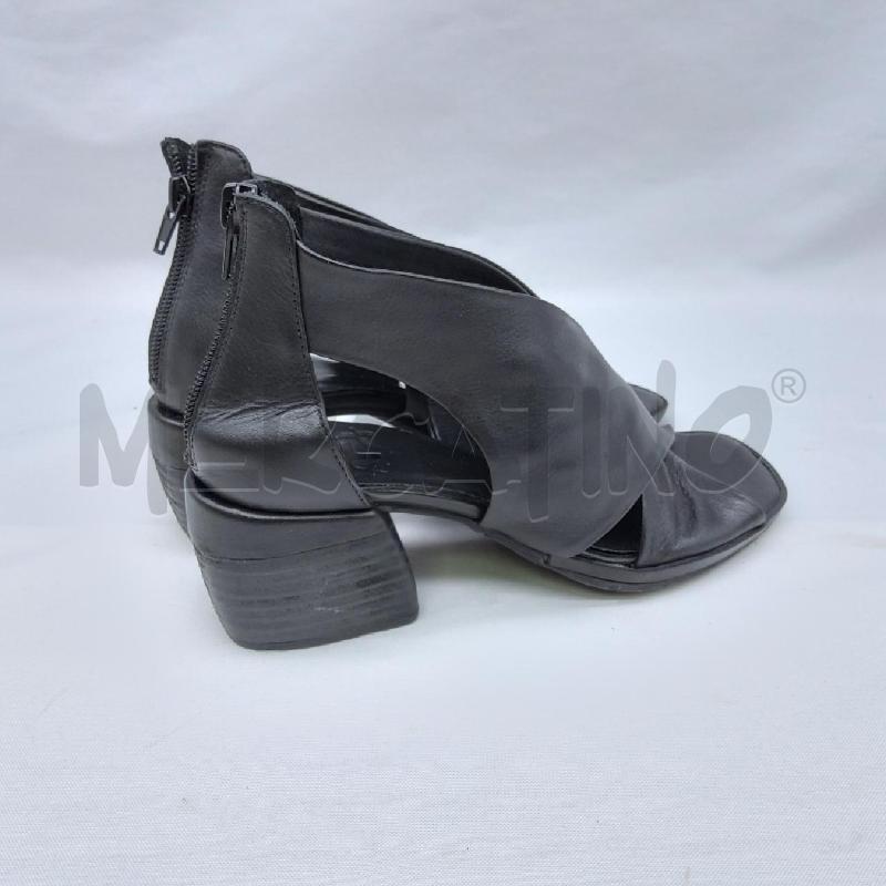 SANDALI DONNA OF NERO 1B  PELLE INTRECCIO | Mercatino dell'Usato San maurizio canavese 3