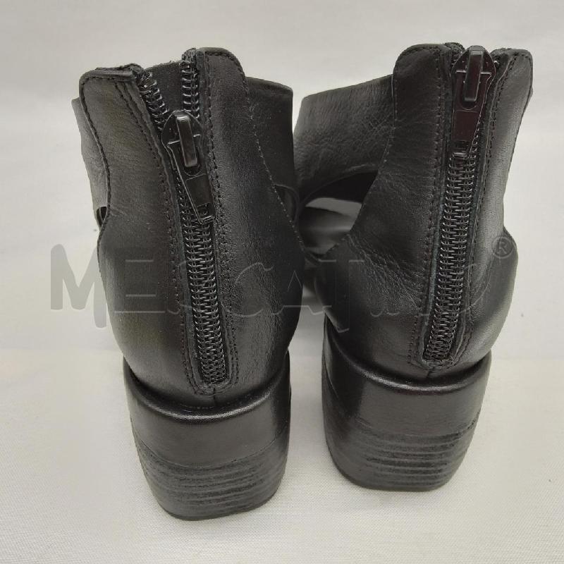 SANDALI DONNA OF NERO 1B  PELLE INTRECCIO | Mercatino dell'Usato San maurizio canavese 4