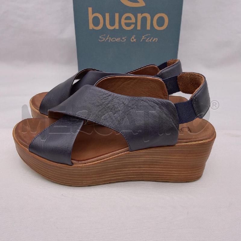SANDALI DONNA SC2 BUENO BLU INTRECCIO  | Mercatino dell'Usato San maurizio canavese 2