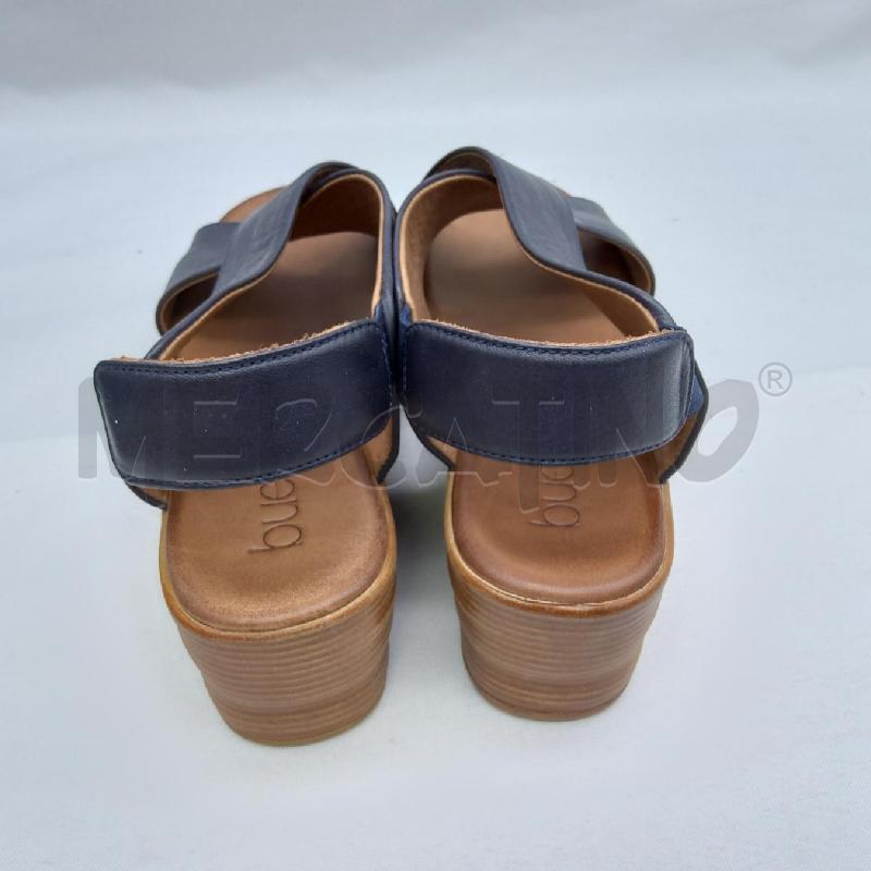 SANDALI DONNA SC2 BUENO BLU INTRECCIO  | Mercatino dell'Usato San maurizio canavese 4