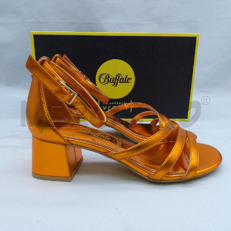 SANDALI D SC1 BUFFALO ARANCIO METALLIZZATO  | Mercatino dell'Usato San maurizio canavese 4