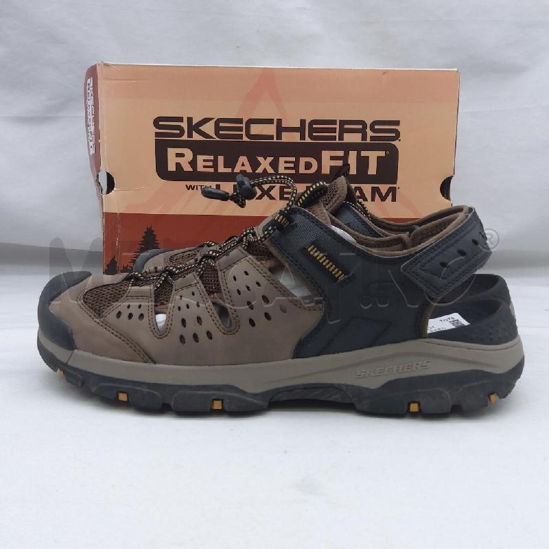 SANDALI UOMO SC2 SKECHERS MARRONE RELAXED FIT | Mercatino dell'Usato San maurizio canavese 2