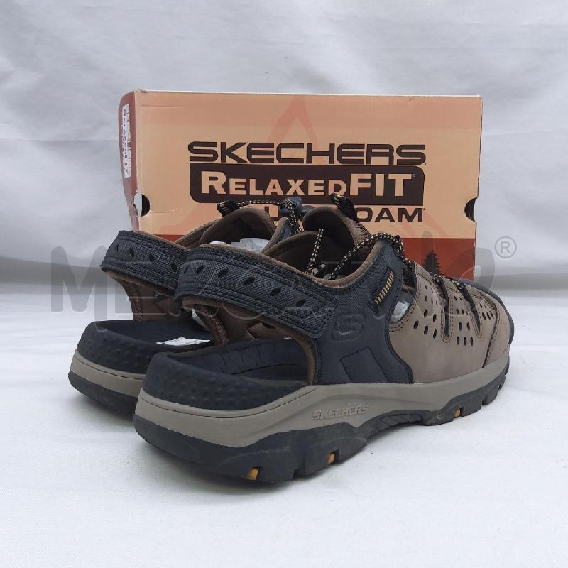 SANDALI UOMO SC2 SKECHERS MARRONE RELAXED FIT | Mercatino dell'Usato San maurizio canavese 4