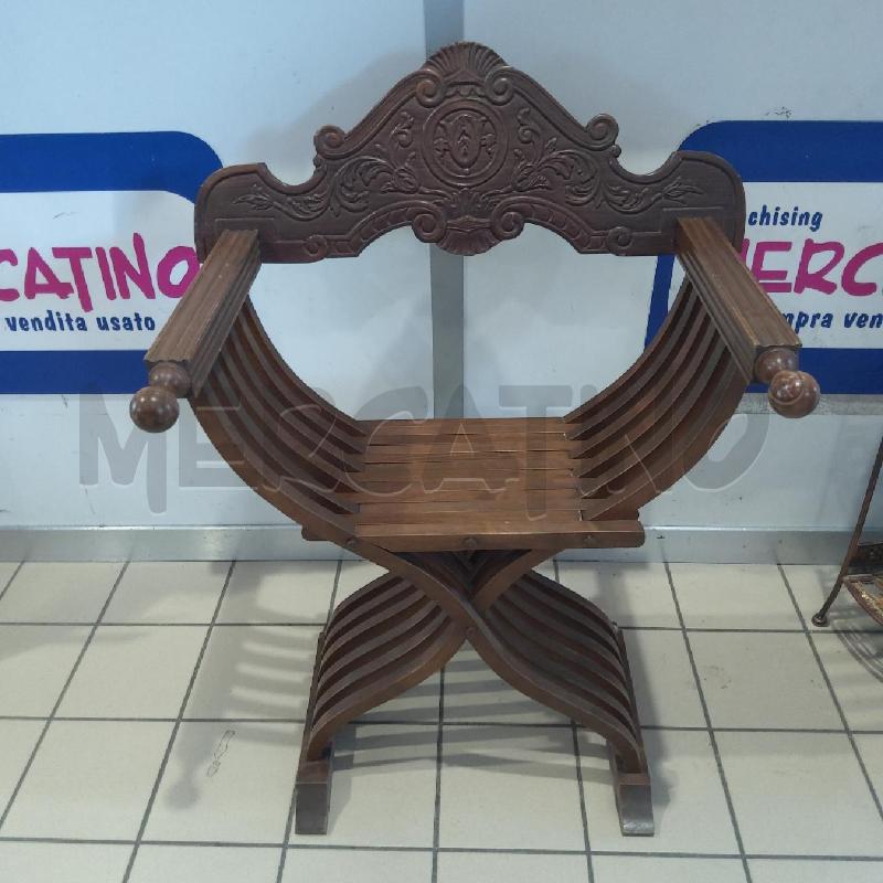SAVONAROLA LEGNO SCHIENALE INTARSIO | Mercatino dell'Usato San maurizio canavese 1