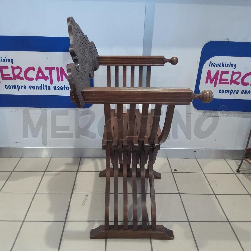 SAVONAROLA LEGNO SCHIENALE INTARSIO | Mercatino dell'Usato San maurizio canavese 3