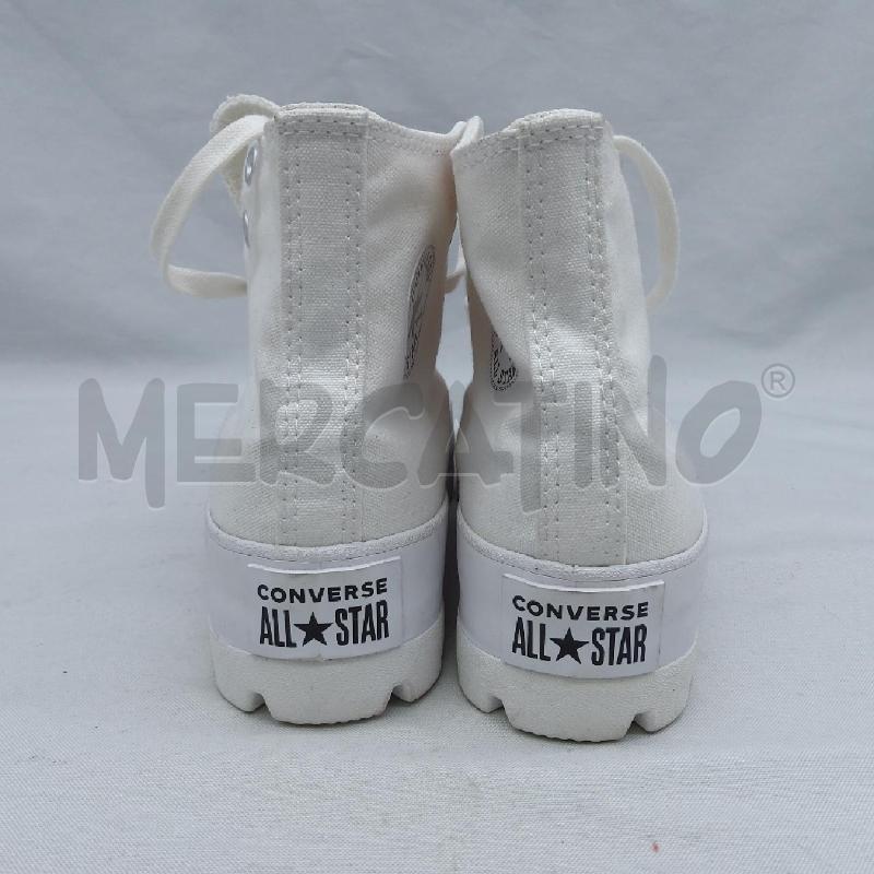SCARPE DONNA CONVERSE 1F BIANCO PLATFORM  | Mercatino dell'Usato San maurizio canavese 3