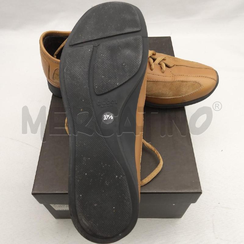 SCARPE DONNA GUCCI SC1 VERA PELLE BEIGE SCAMOSCIATO  | Mercatino dell'Usato San maurizio canavese 5